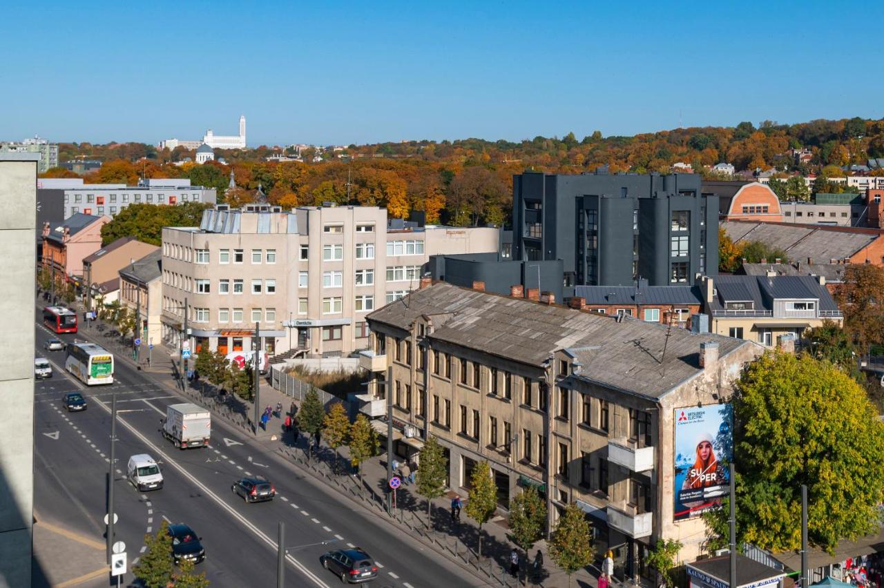 Panoramic City Centre Apartment By Polo Apartments Kaunas Kültér fotó