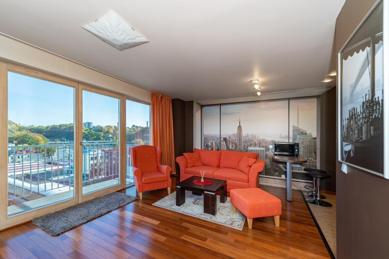 Panoramic City Centre Apartment By Polo Apartments Kaunas Kültér fotó