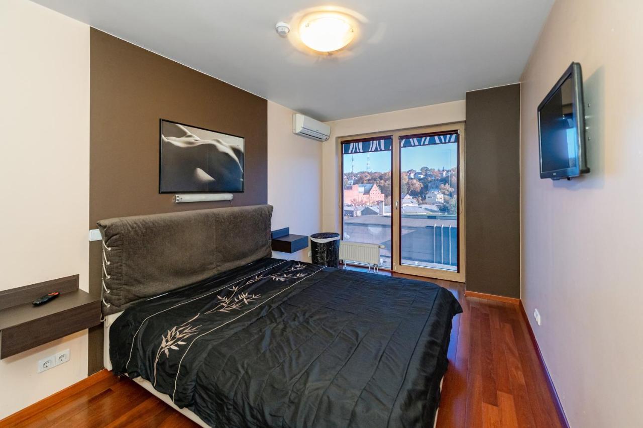 Panoramic City Centre Apartment By Polo Apartments Kaunas Kültér fotó